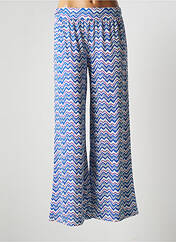 Pantalon large bleu CORNER pour femme seconde vue