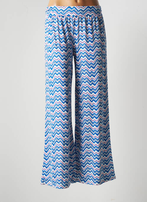 Pantalon large bleu CORNER pour femme