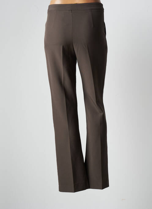 Pantalon slim marron GRACE & MILA pour femme
