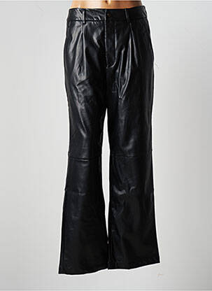 Pantalon droit noir F.A.M. pour femme