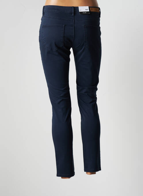 Pantalon 7/8 bleu F.A.M. pour femme