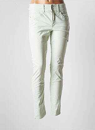 Pantalon slim stretch taille normale vert SALSA femme
