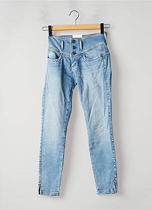 Jeans skinny push-up taille normale bleu SALSA femme