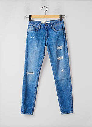 Jeans skinny push-up taille normale bleu SALSA femme