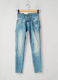 Jeans skinny push-up taille normale bleu SALSA femme