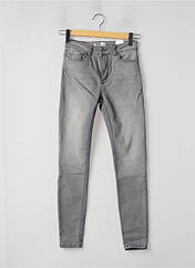 Jeans skinny gris JDY pour femme seconde vue