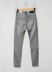 Jeans skinny gris JDY pour femme seconde vue