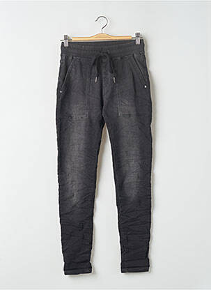 Jeans coupe slim slim taille normale noir DENIM femme