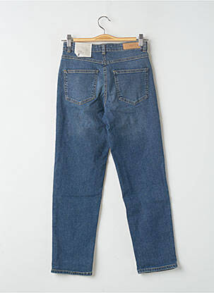 Jeans coupe droite stretch taille normale bleu ICHI femme