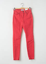 Pantalon slim skinny taille normale rose ONLY femme