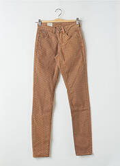 Pantalon slim marron CREAM pour femme seconde vue