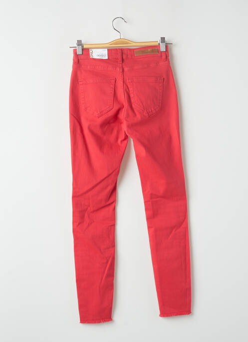 Pantalon slim skinny taille normale rose ONLY femme