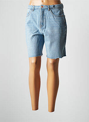 Bermuda coupe droite taille normale bleu JDY femme