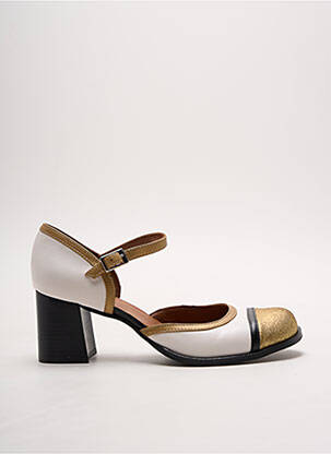 Sandales/Nu pieds blanc NEMONIC pour femme