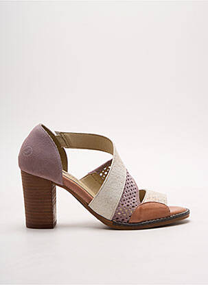 Sandales/Nu pieds violet CASTA pour femme