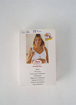Lingerie maternité sans armature blanc ANITA femme