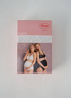 Chemisier maternité sans manche blanc ANITA femme