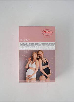 Chemisier maternité sans manche noir ANITA femme