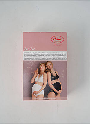 Chemisier maternité sans manche noir ANITA femme