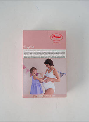 Chemisier maternité sans manche noir ANITA femme