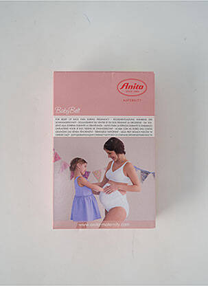 Chemisier maternité sans manche noir ANITA femme