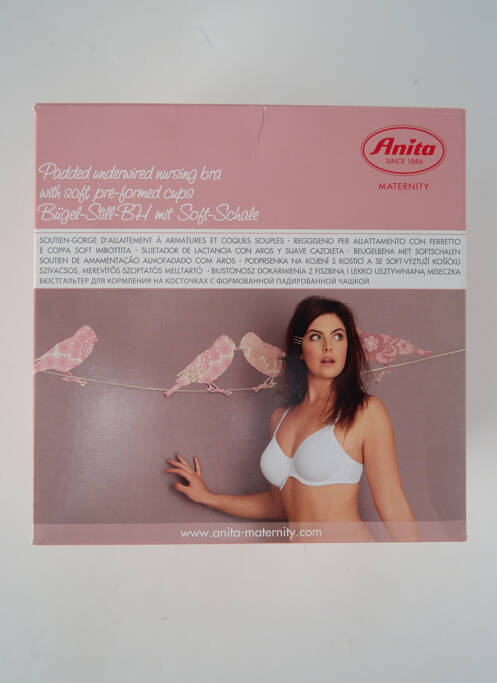 Lingerie maternité rouge ANITA pour femme