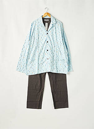 Pyjama tissage jersey bleu CHRISTIAN CANE homme