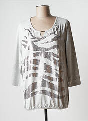T-shirt gris HAJO pour femme seconde vue