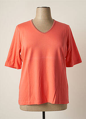 T-shirt orange RABE pour femme
