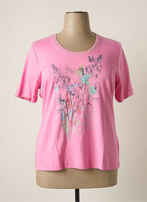 T-shirt rose RABE pour femme