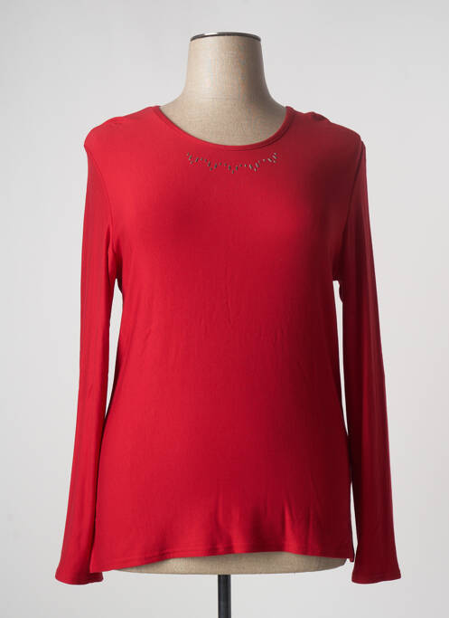 T-shirt rouge GEVANA pour femme