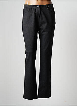 Pantalon slim stretch taille normale gris GEVANA femme