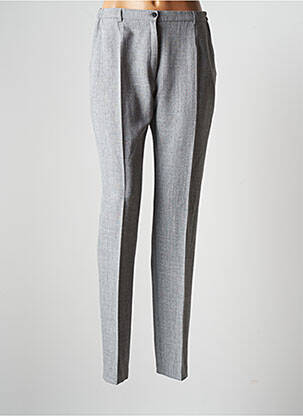 Pantalon slim gris GUY DUBOUIS pour femme