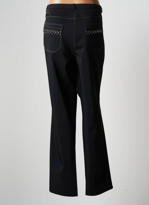 Pantalon droit noir CHRISTIAN MARRY pour femme