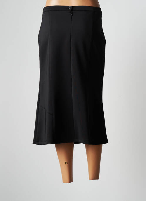Jupe mi-longue noir CHRISTIAN MARRY pour femme