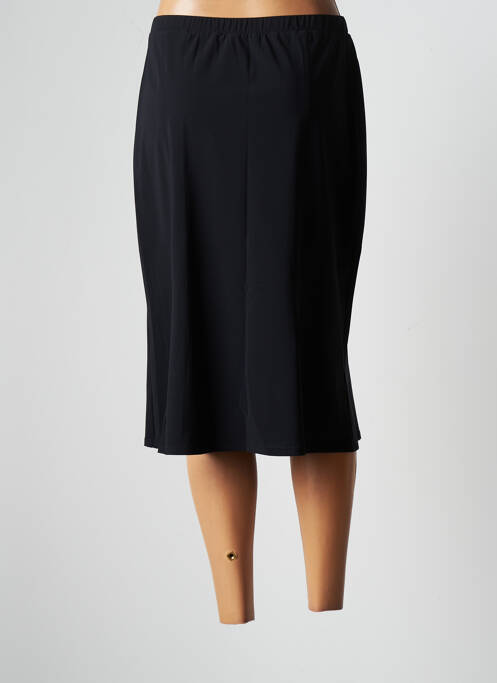 Jupe mi-longue noir GUY DUBOUIS pour femme
