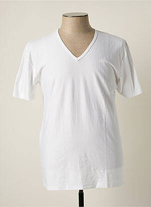 T-shirt blanc MEY pour homme