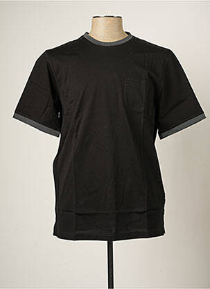 T-shirt noir HAJO pour homme