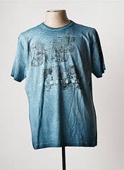 T-shirt bleu MSN pour homme seconde vue