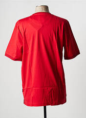 T-shirt rouge HAJO pour homme seconde vue