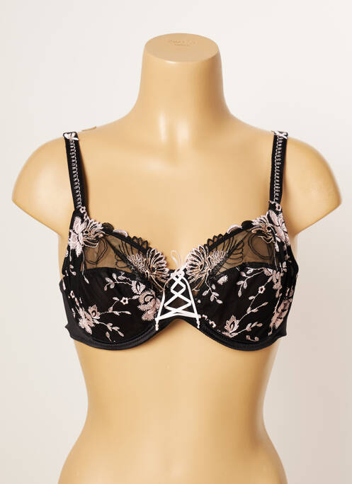 Soutien-gorge noir EMPREINTE pour femme