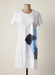 Chemise de nuit blanc HAJO pour femme seconde vue