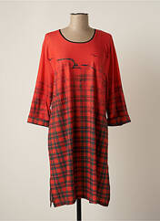 Chemise de nuit rouge HAJO pour femme seconde vue