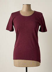 T-shirt rouge CON-TA pour femme seconde vue