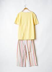 Pyjama jaune PILL pour femme seconde vue