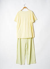 Pyjama jaune PILL pour femme seconde vue