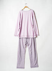 Pyjama violet HAJO pour femme seconde vue