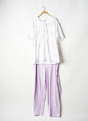Pyjama violet PILL pour femme