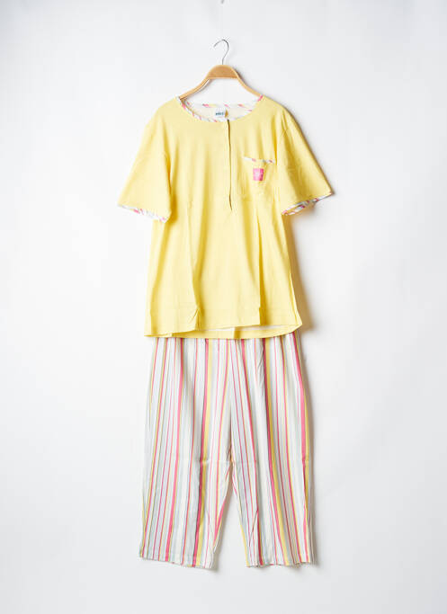 Pyjama jaune PILL pour femme