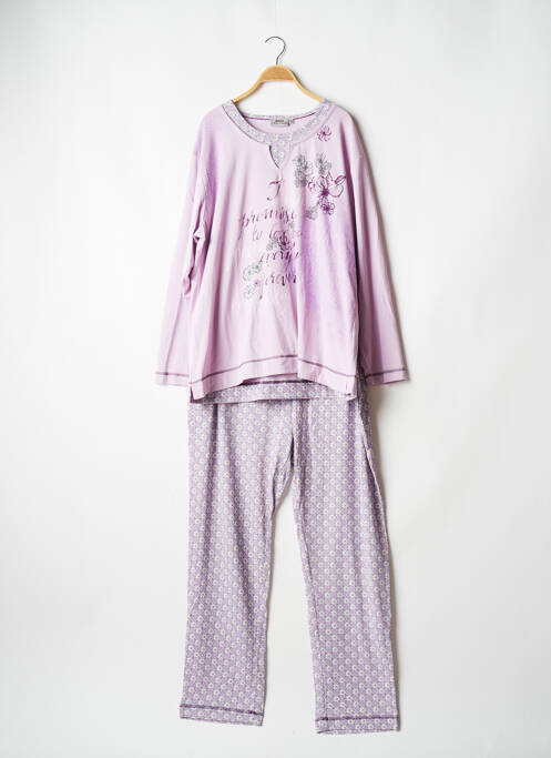 Pyjama violet HAJO pour femme